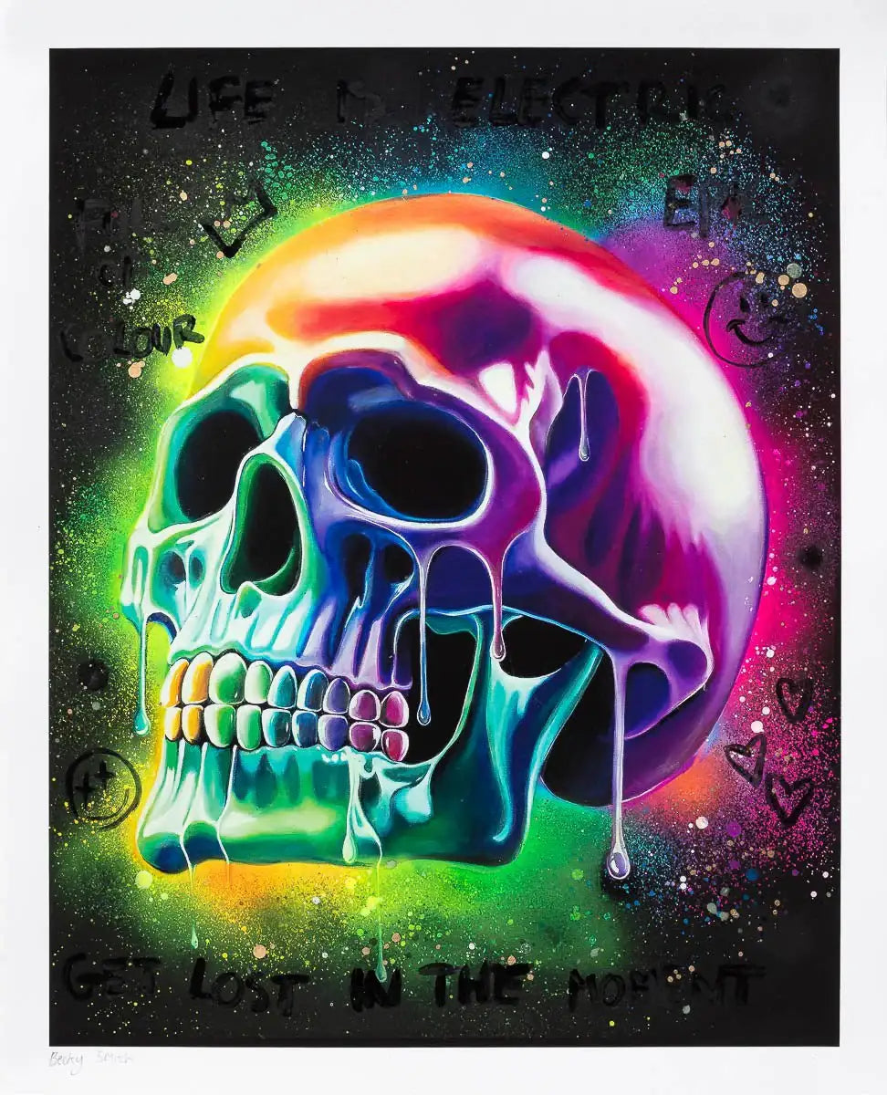 Life is Electric - Artist Proof by artist Becky Smith - Wyecliffe Galleries