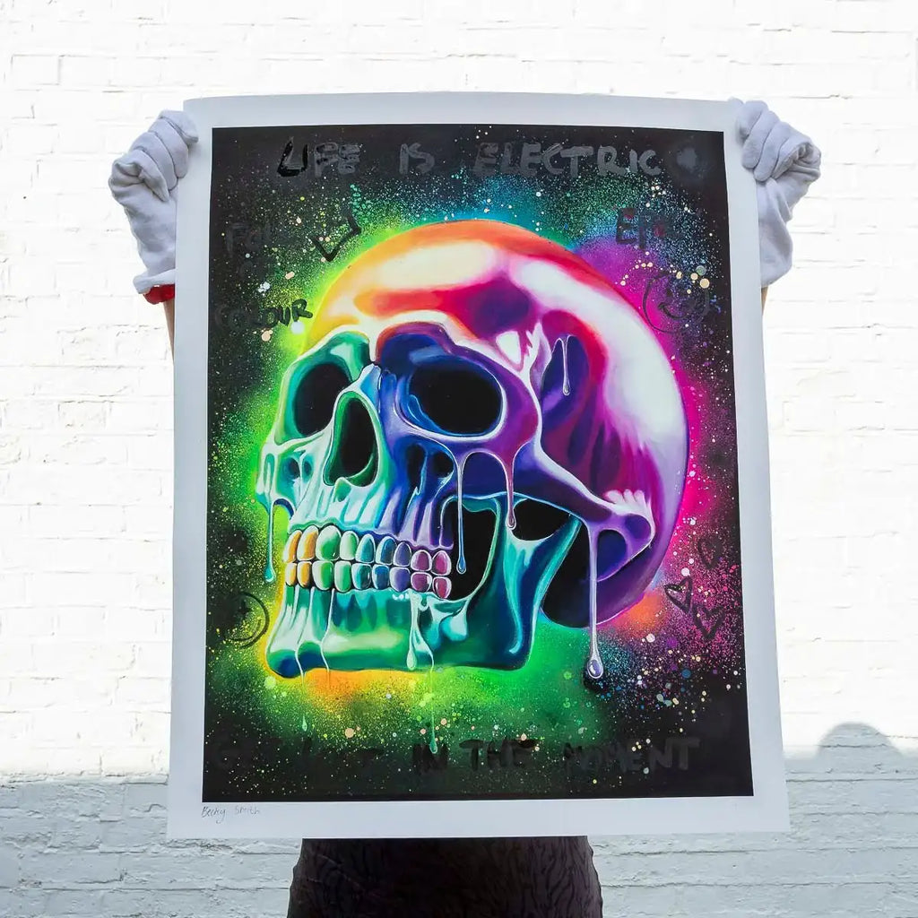 Life is Electric - Artist Proof by artist Becky Smith - Wyecliffe Galleries