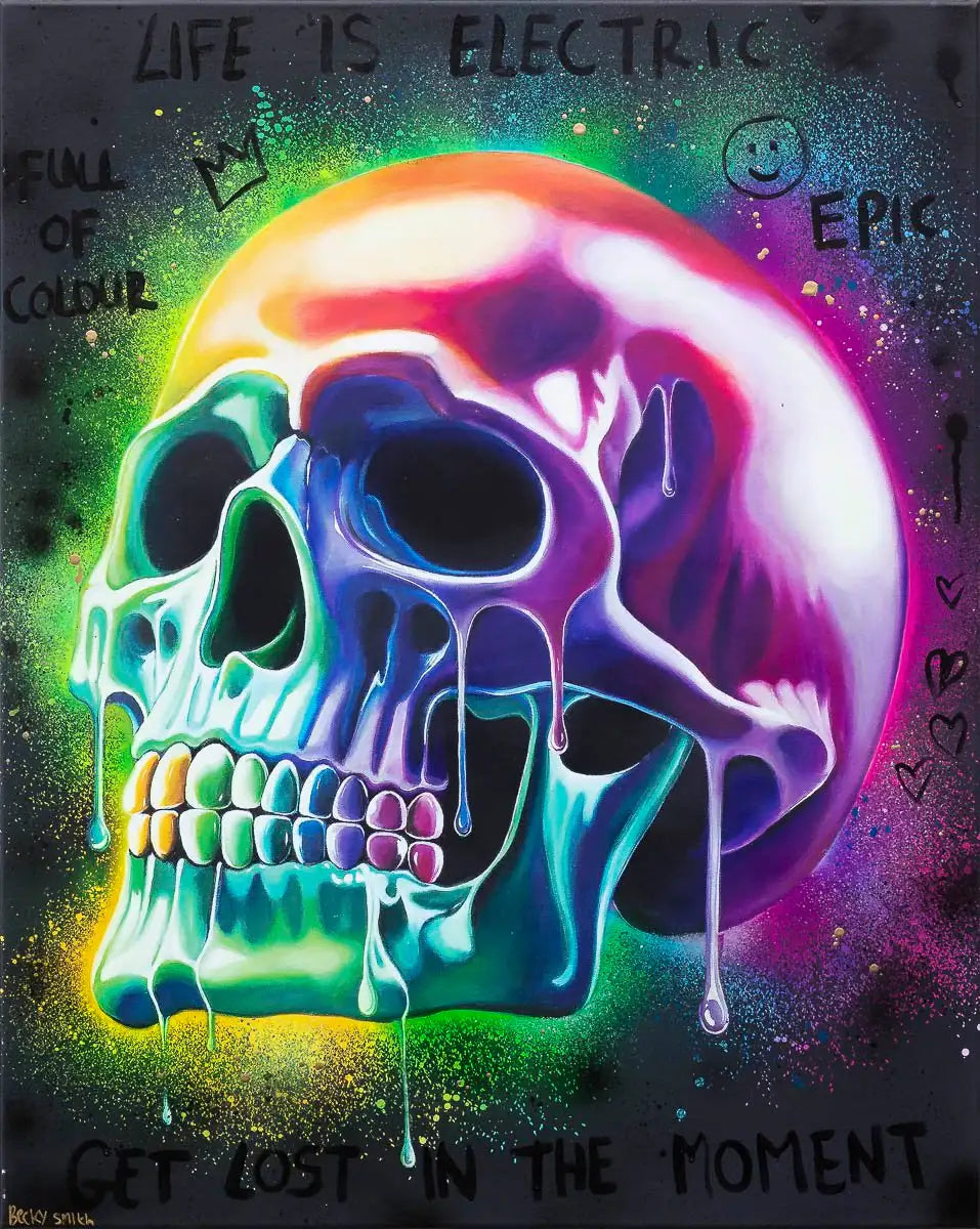 Life Is Electric - Deluxe Edition by artist Becky Smith - Wyecliffe Galleries