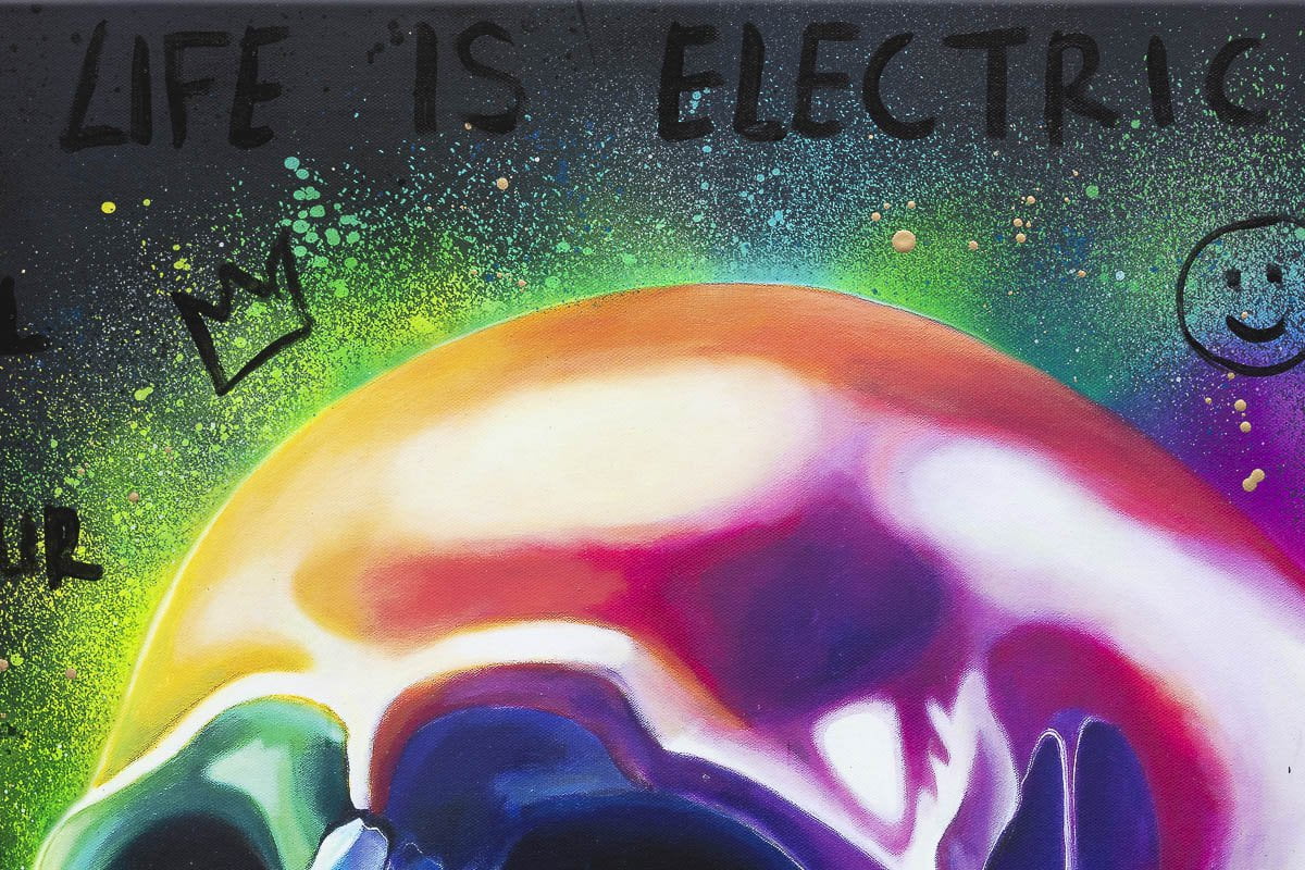 Life Is Electric - Deluxe Canvas Edition Becky Smith