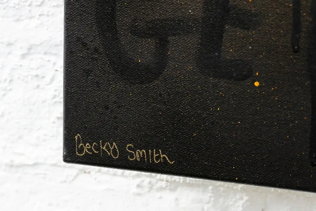 Life Is Electric - Original - SOLD by artist Becky Smith - Wyecliffe Galleries