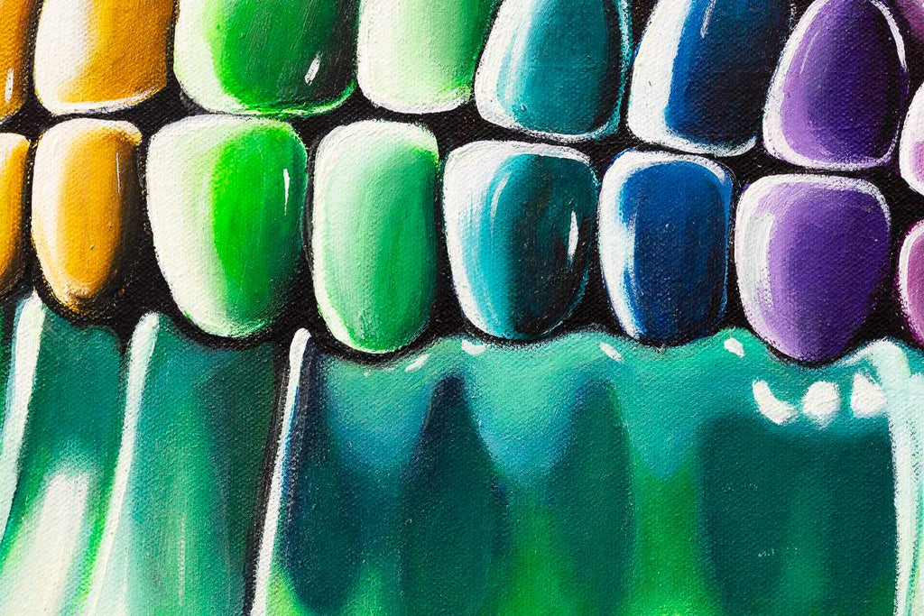 Life Is Electric - Original - SOLD by artist Becky Smith - Wyecliffe Galleries