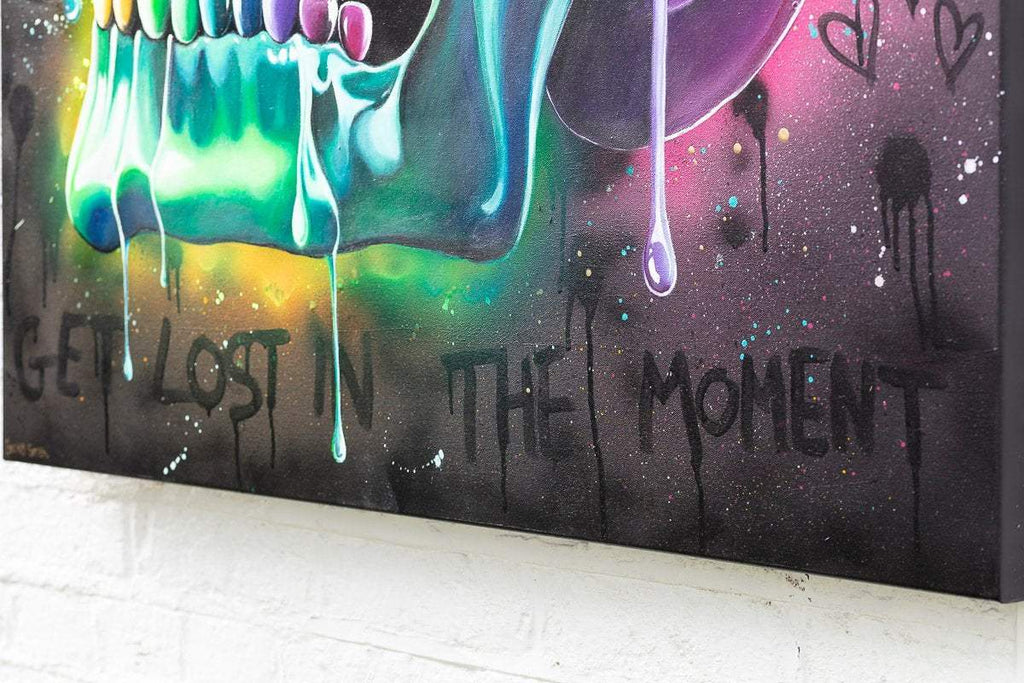 Life Is Electric - Original - SOLD by artist Becky Smith - Wyecliffe Galleries