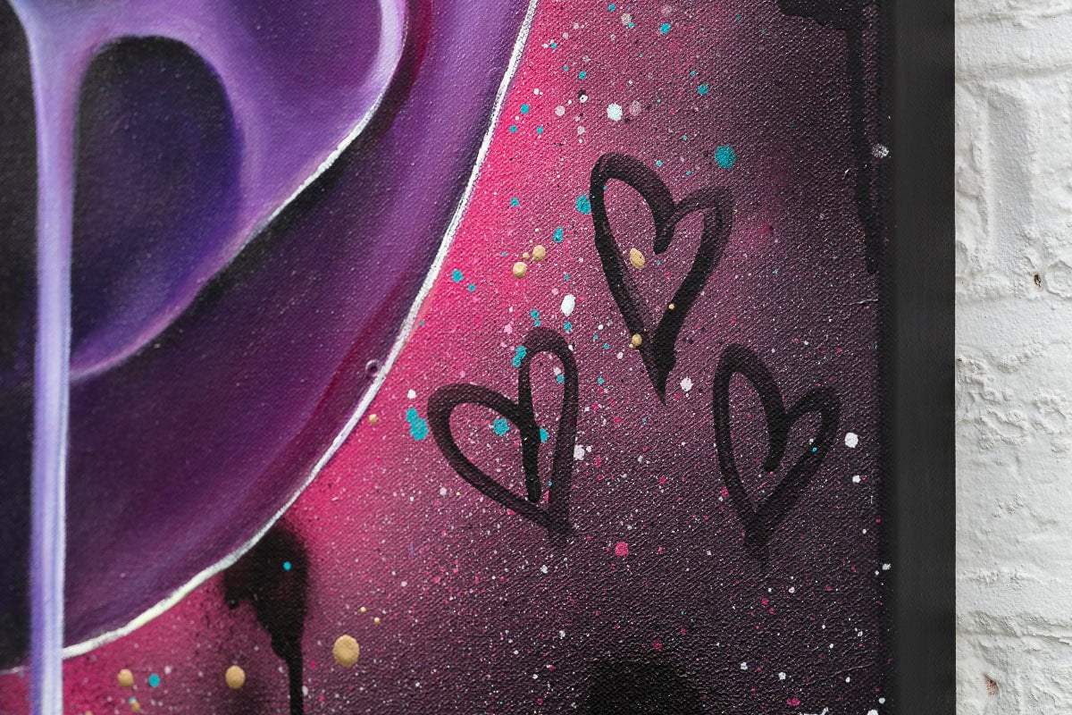 Life Is Electric - Original - SOLD by artist Becky Smith - Wyecliffe Galleries