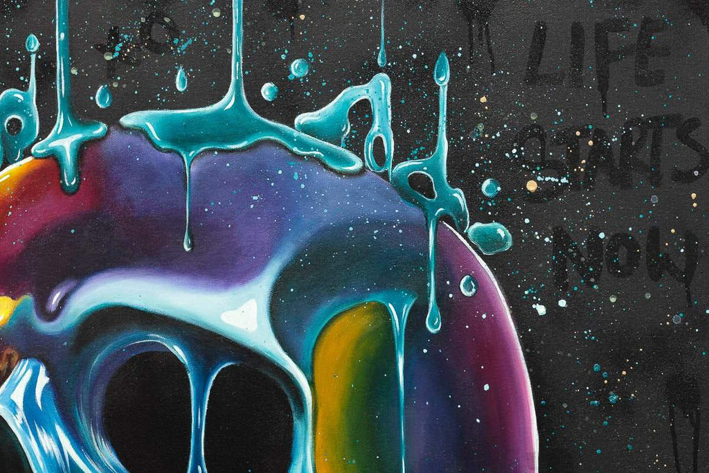 Life Is Epic - Original - SOLD by artist Becky Smith - Wyecliffe Galleries