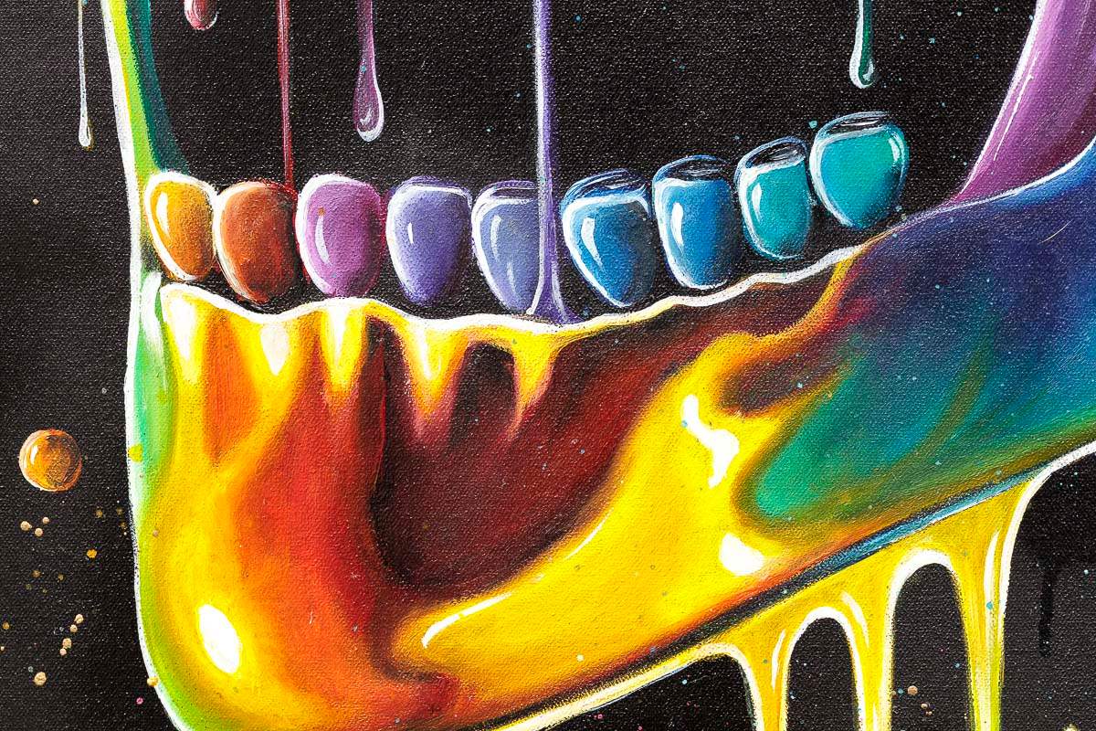 Life Is Epic - Original - SOLD by artist Becky Smith - Wyecliffe Galleries