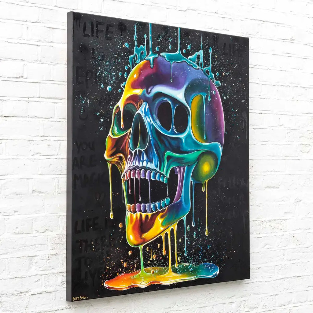 Life Is Epic - Original - SOLD by artist Becky Smith - Wyecliffe Galleries