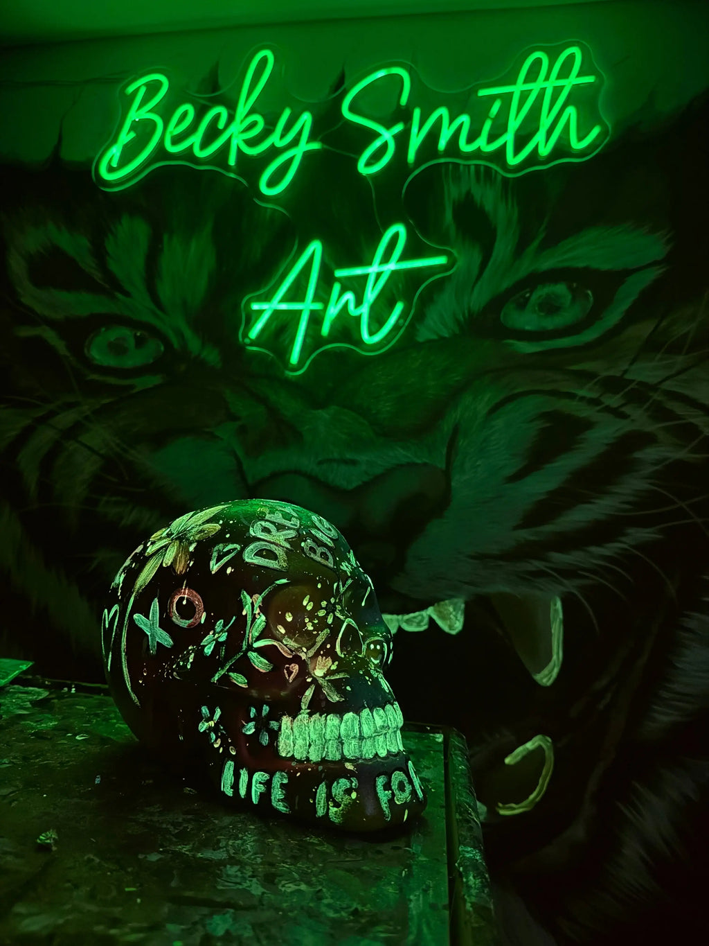 Life Is For Living - Original Sculpture - SOLD by artist Becky Smith - Wyecliffe Galleries