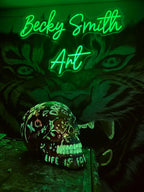 Life Is For Living - Original Sculpture - SOLD by artist Becky Smith - Wyecliffe Galleries