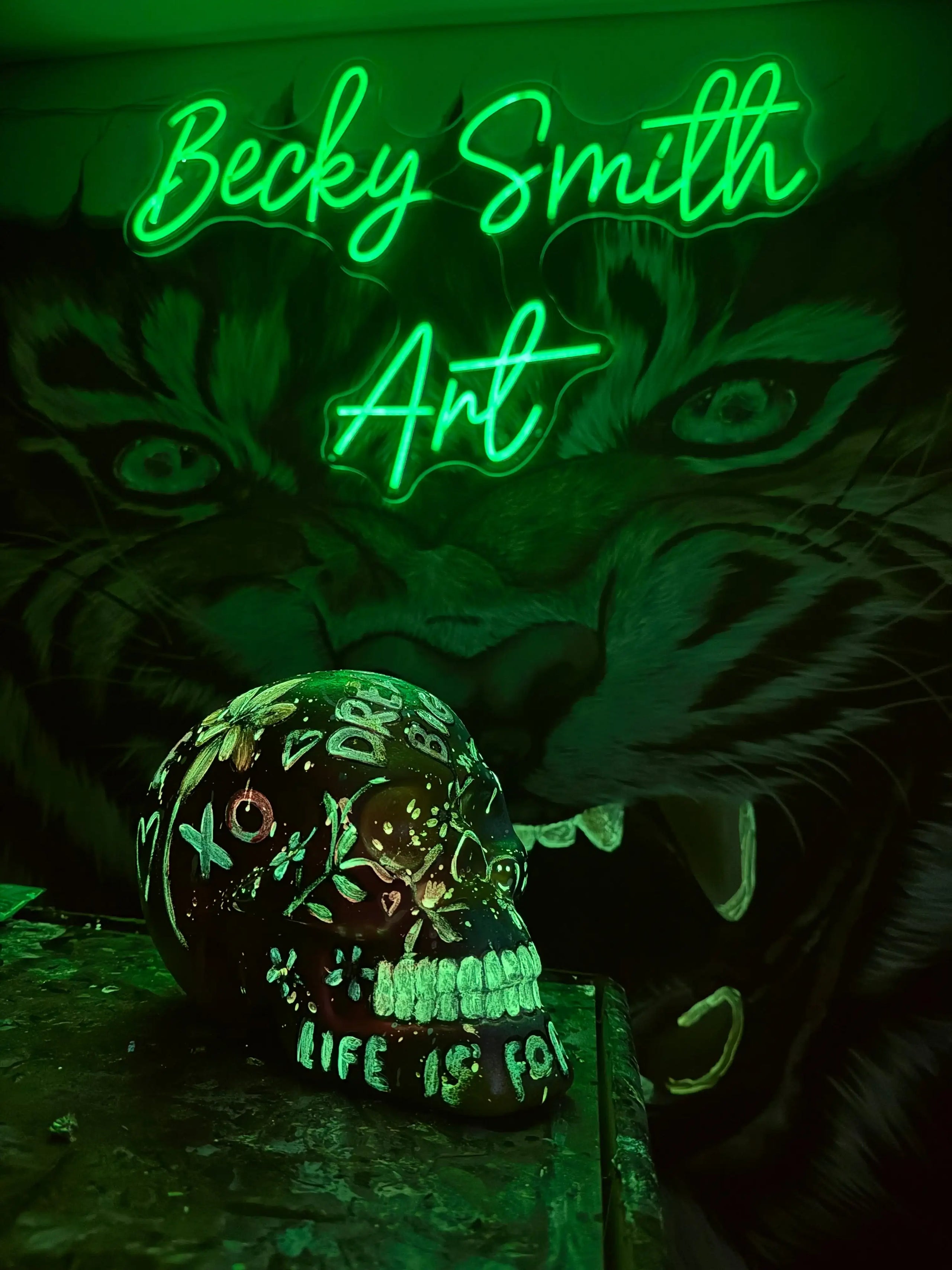 Life Is For Living - Original Sculpture - SOLD by artist Becky Smith - Wyecliffe Galleries