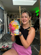 Life Is For Living - Original Sculpture - SOLD by artist Becky Smith - Wyecliffe Galleries