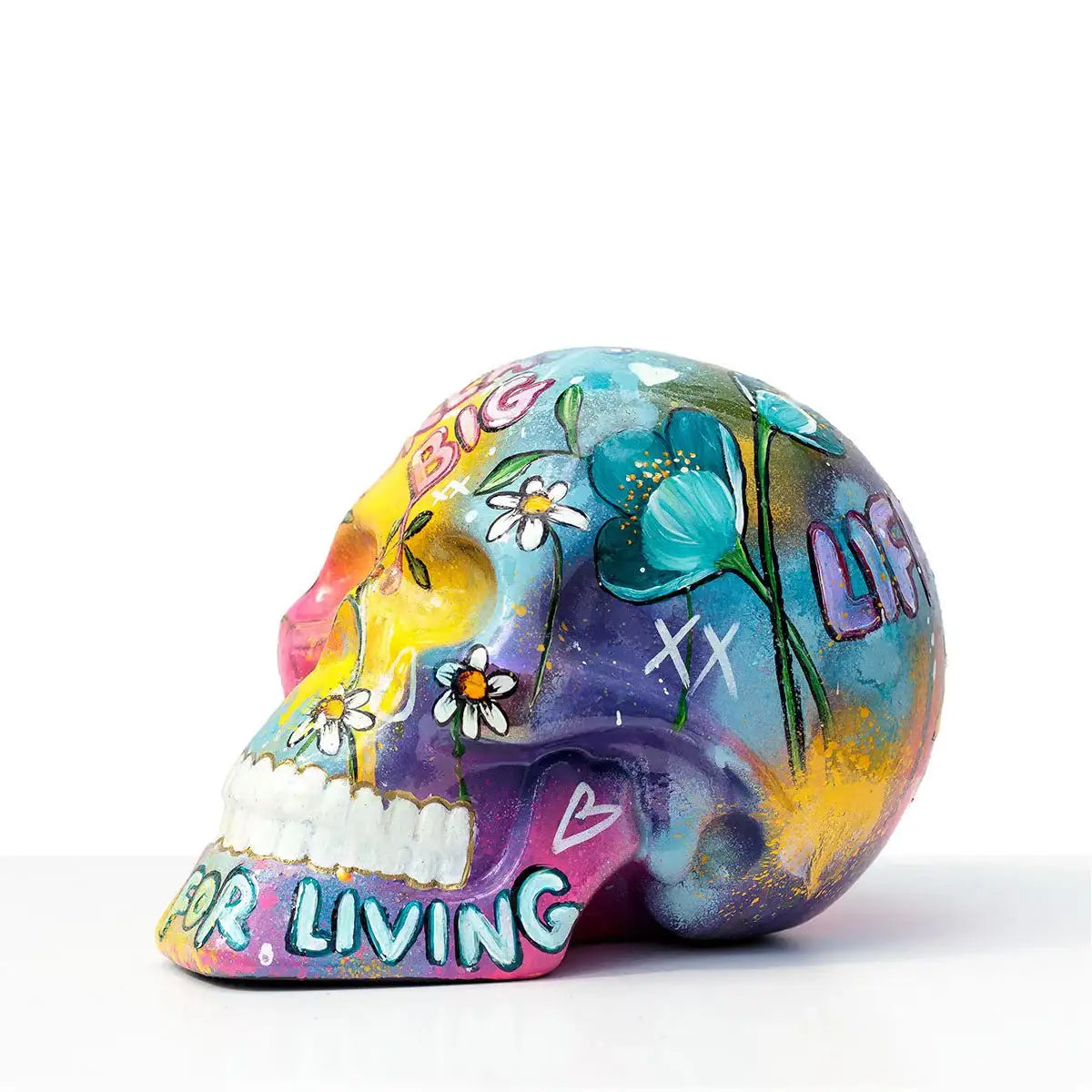 Life Is For Living - Original Sculpture - SOLD by artist Becky Smith - Wyecliffe Galleries
