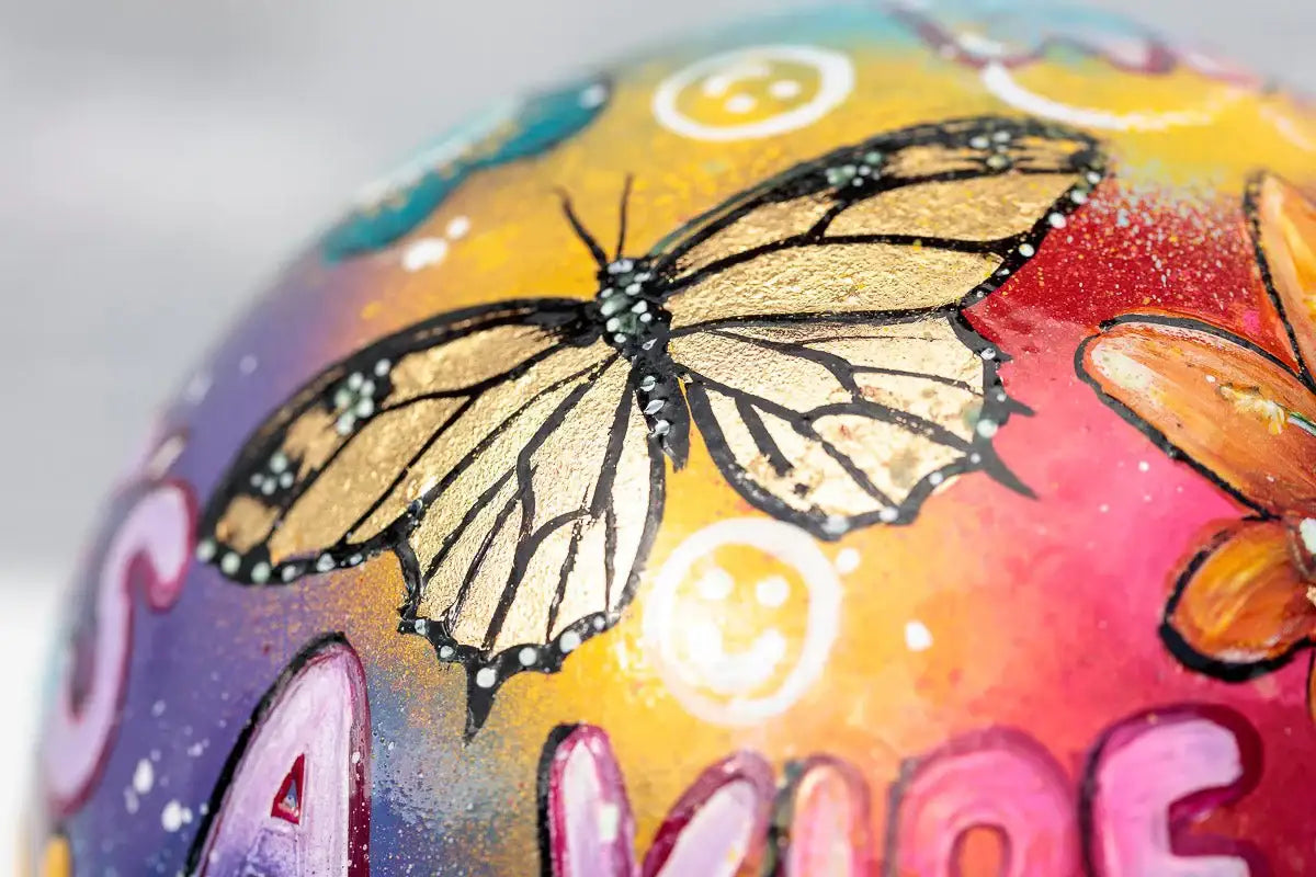 Life Is For Living - Original Sculpture - SOLD by artist Becky Smith - Wyecliffe Galleries