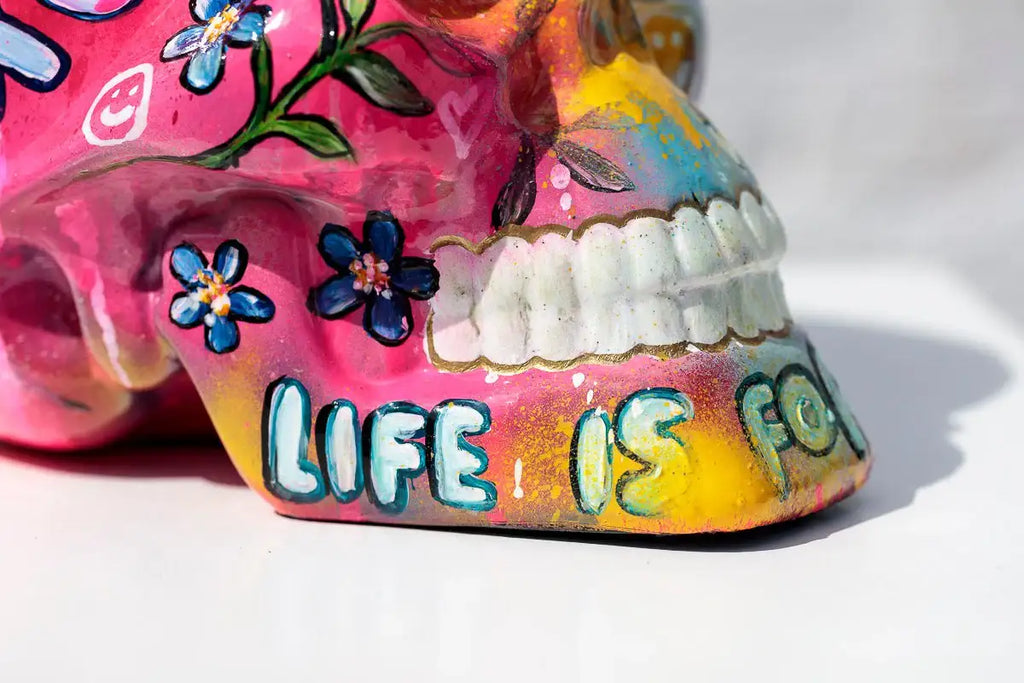 Life Is For Living - Original Sculpture - SOLD by artist Becky Smith - Wyecliffe Galleries