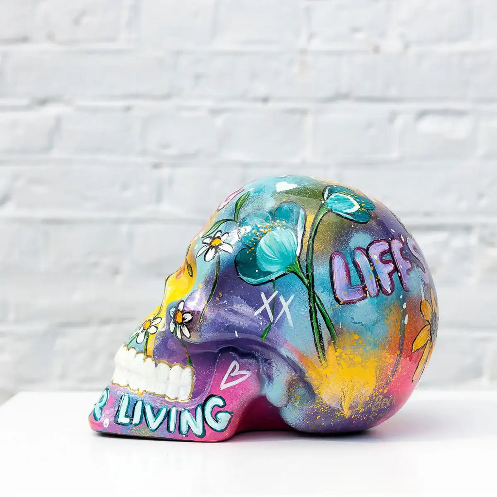 Life Is For Living - Original Sculpture - SOLD by artist Becky Smith - Wyecliffe Galleries