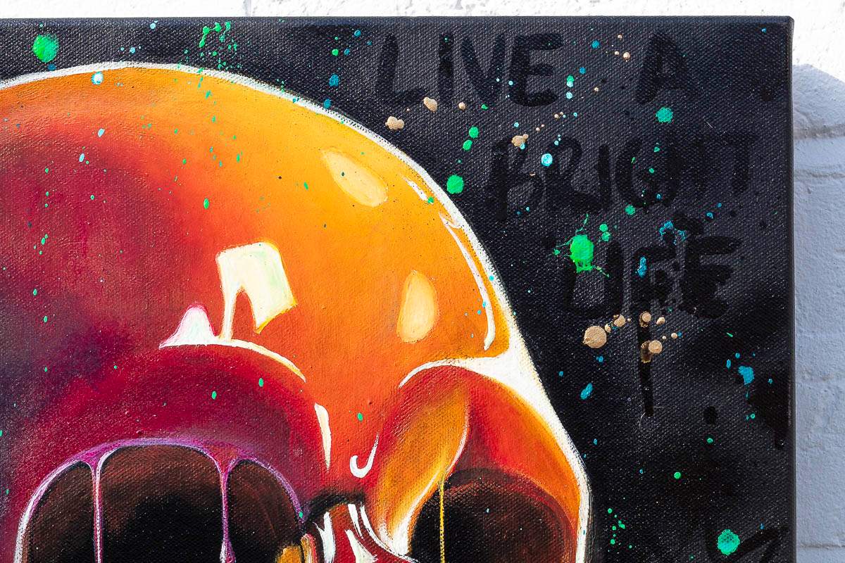 Life Is Full Of Colour - Original - SOLD by artist Becky Smith - Wyecliffe Galleries