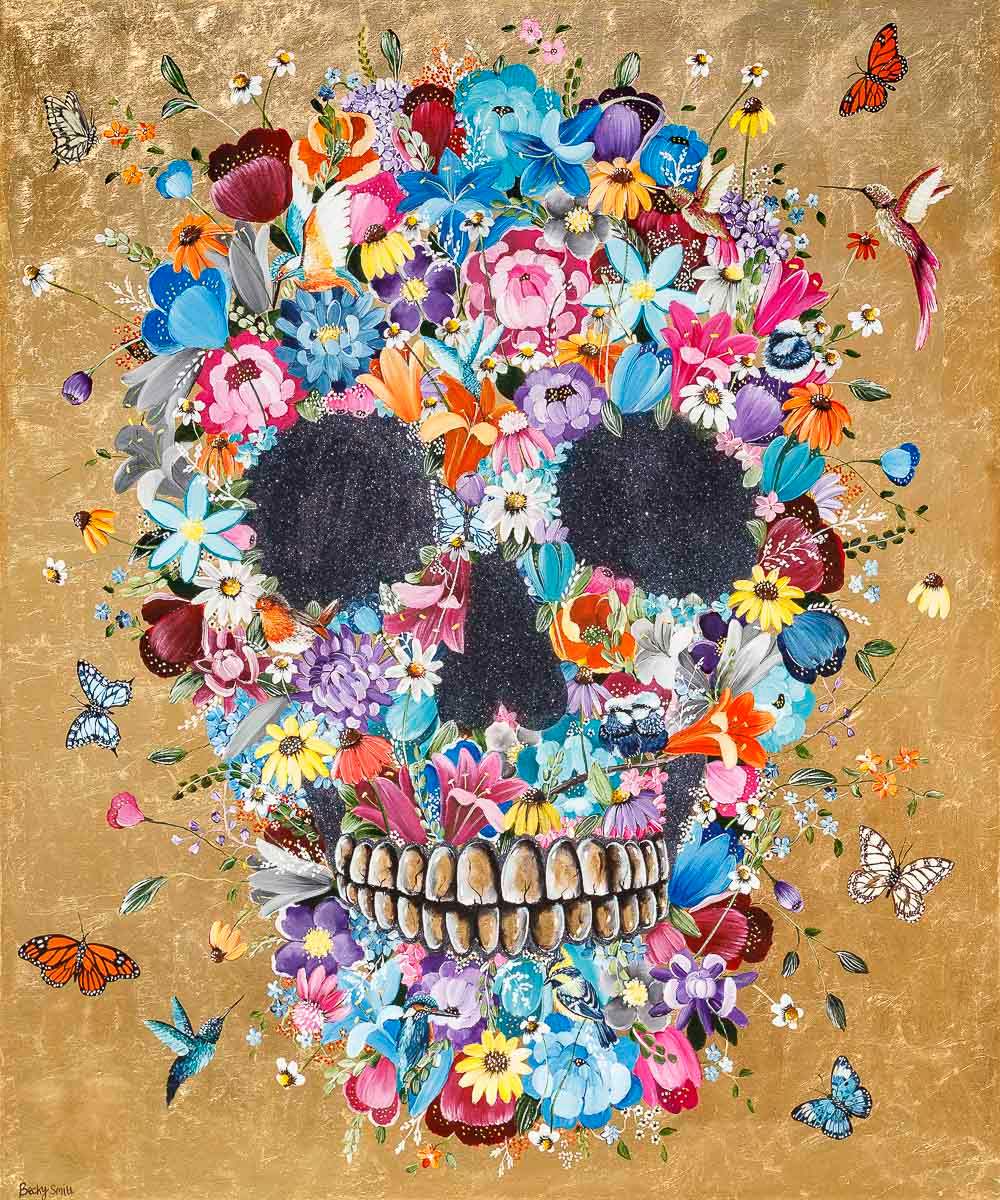 Life Is Golden - Original - SOLD by artist Becky Smith - Wyecliffe Galleries