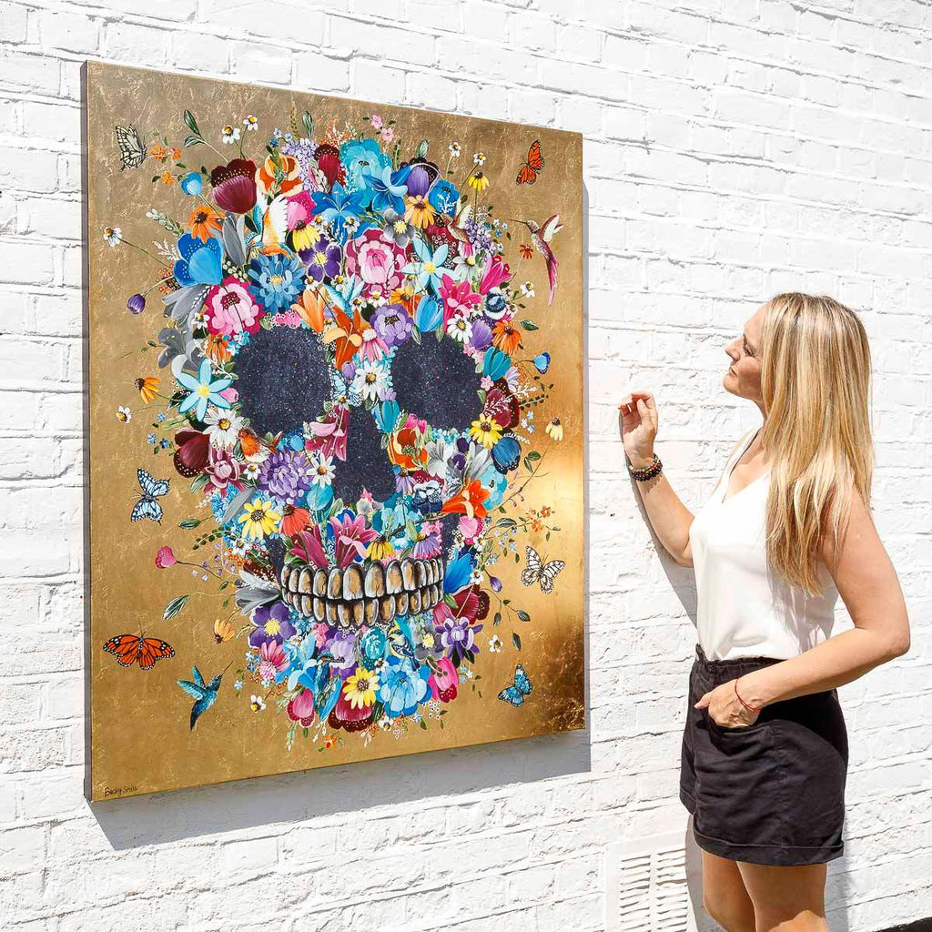 Life Is Golden - Original - SOLD by artist Becky Smith - Wyecliffe Galleries