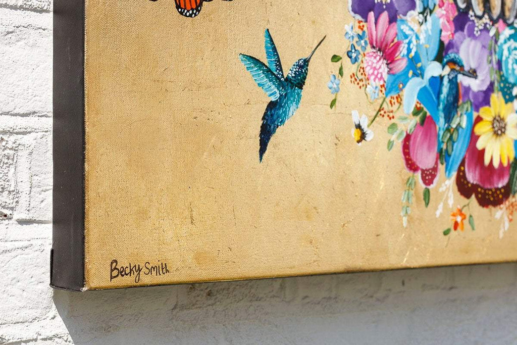 Life Is Golden - Original - SOLD by artist Becky Smith - Wyecliffe Galleries