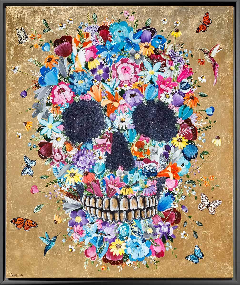 Life Is Golden - Original - SOLD by artist Becky Smith - Wyecliffe Galleries