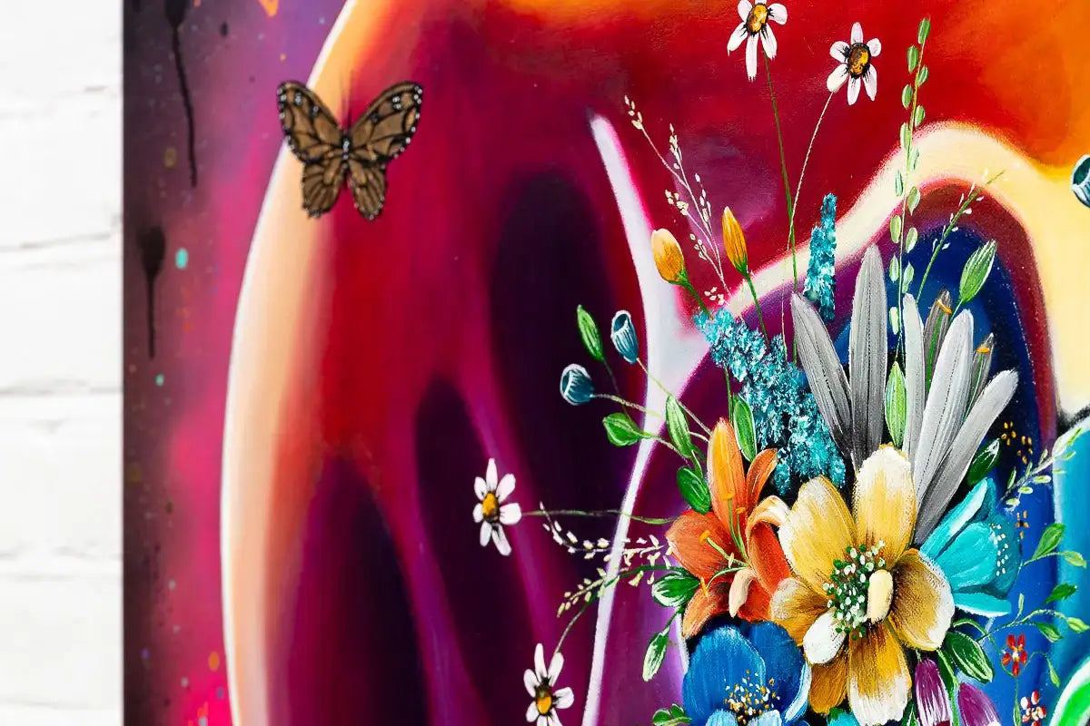 Life Is Limitless - Original by artist Becky Smith - Wyecliffe Galleries