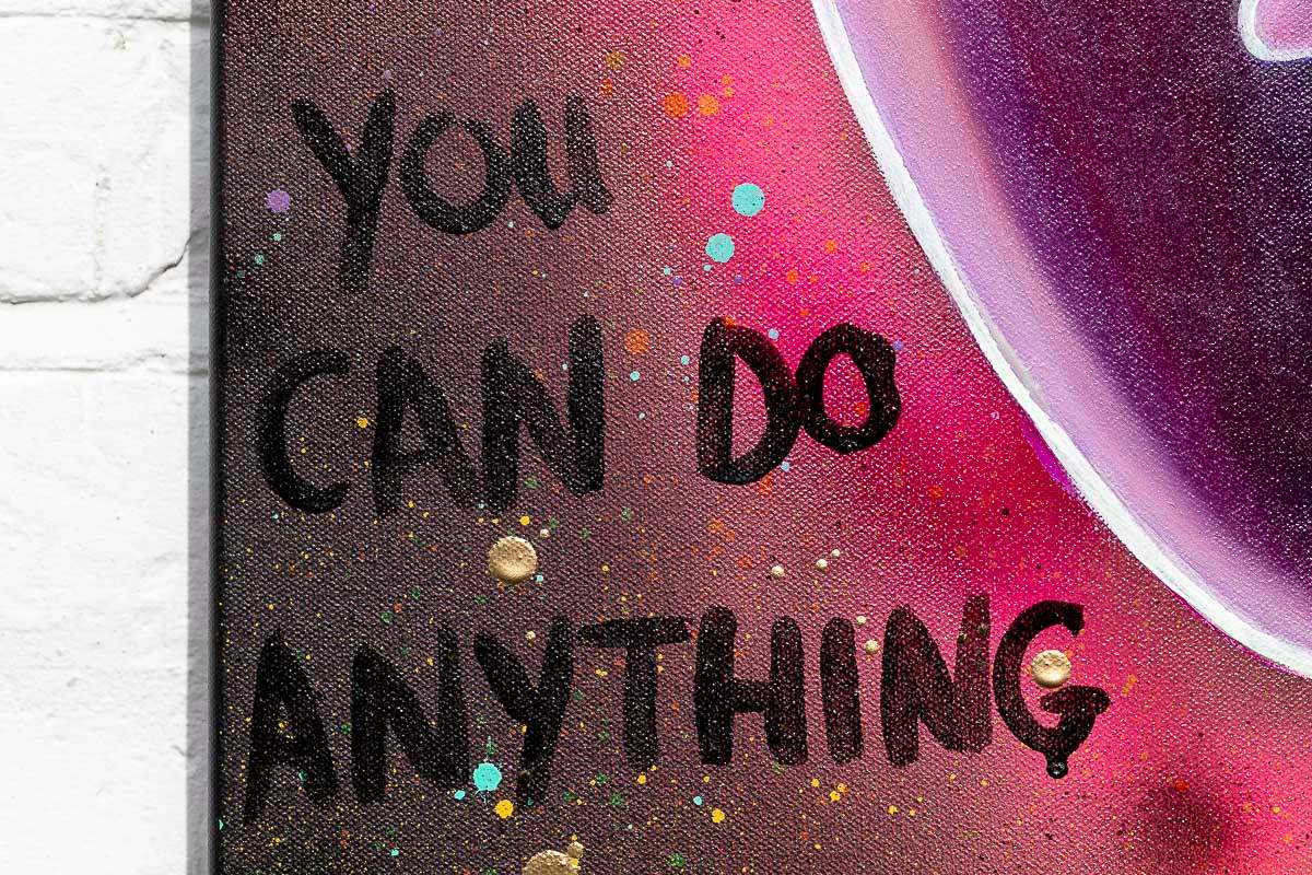 Life Is Limitless - Original by artist Becky Smith - Wyecliffe Galleries