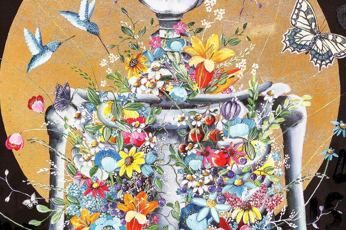 Life Is What You Make It - Artist Proof by artist Becky Smith - Wyecliffe Galleries