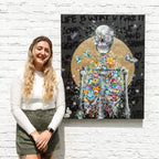 Life is What You Make it - Original - SOLD by artist Becky Smith - Wyecliffe Galleries