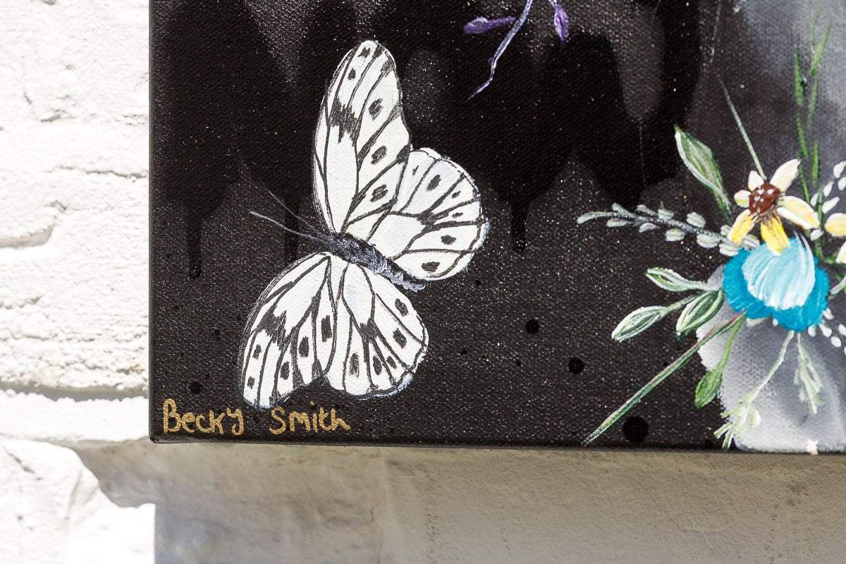 Life is What You Make it - Original - SOLD by artist Becky Smith - Wyecliffe Galleries