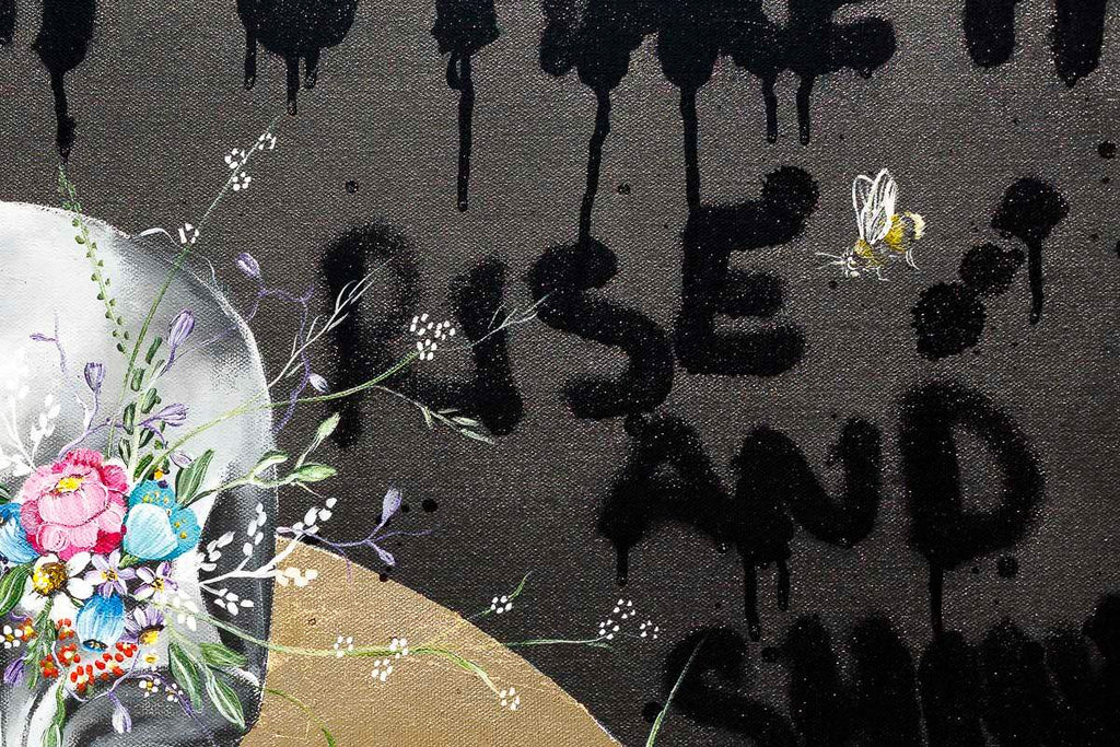 Life is What You Make it - Original - SOLD by artist Becky Smith - Wyecliffe Galleries