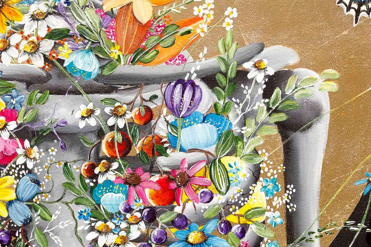 Life is What You Make it - Original - SOLD by artist Becky Smith - Wyecliffe Galleries