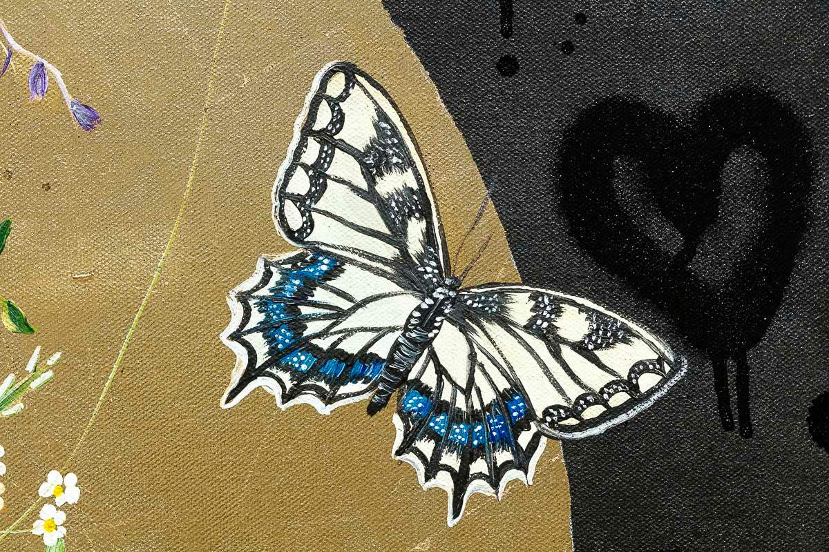 Life is What You Make it - Original - SOLD by artist Becky Smith - Wyecliffe Galleries