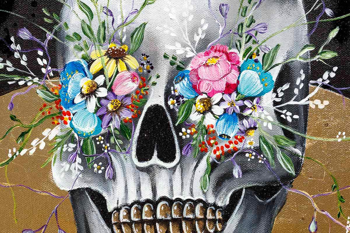 Life is What You Make it - Original - SOLD by artist Becky Smith - Wyecliffe Galleries