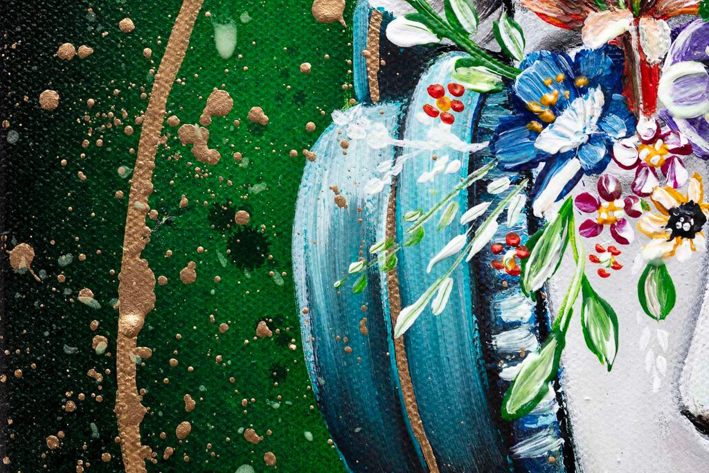 Life Isn't Set In Stone - Original by artist Becky Smith - Wyecliffe Galleries