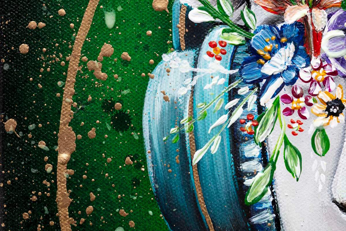 Life Isn't Set In Stone - Original by artist Becky Smith - Wyecliffe Galleries