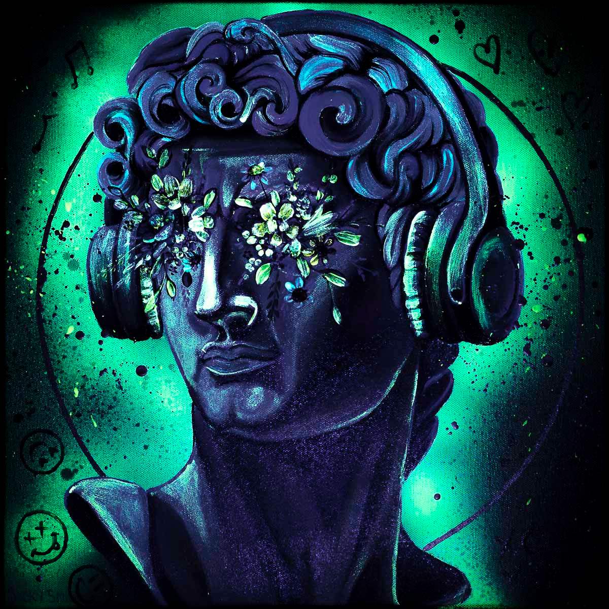 Life Isn't Set In Stone - Original by artist Becky Smith - Wyecliffe Galleries