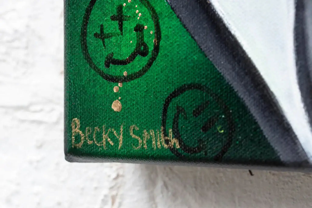 Life Isn't Set In Stone - Original by artist Becky Smith - Wyecliffe Galleries