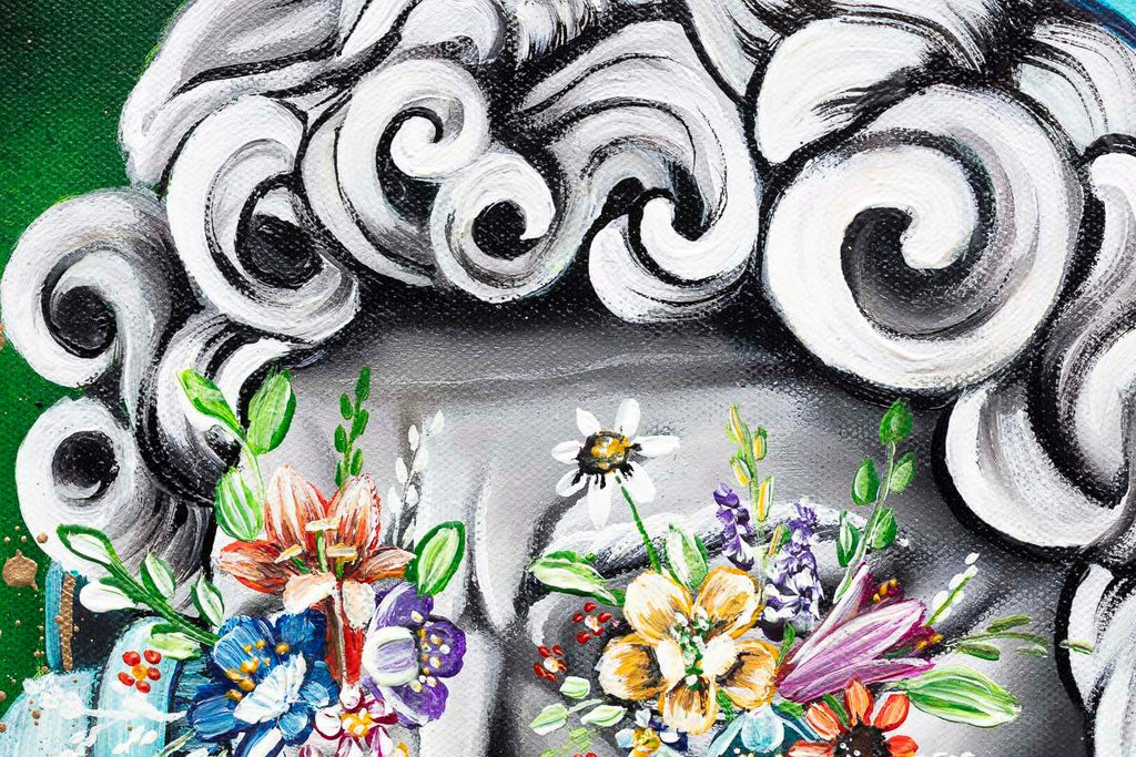 Life Isn't Set In Stone - Original by artist Becky Smith - Wyecliffe Galleries