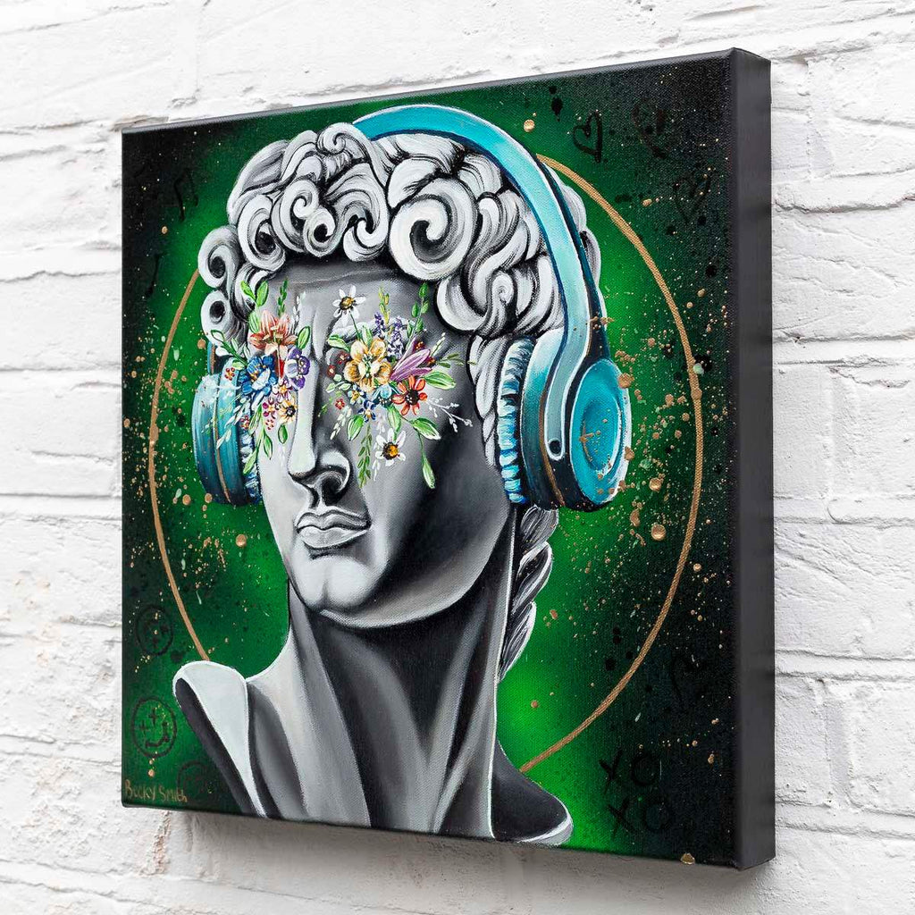 Life Isn't Set In Stone - Original by artist Becky Smith - Wyecliffe Galleries