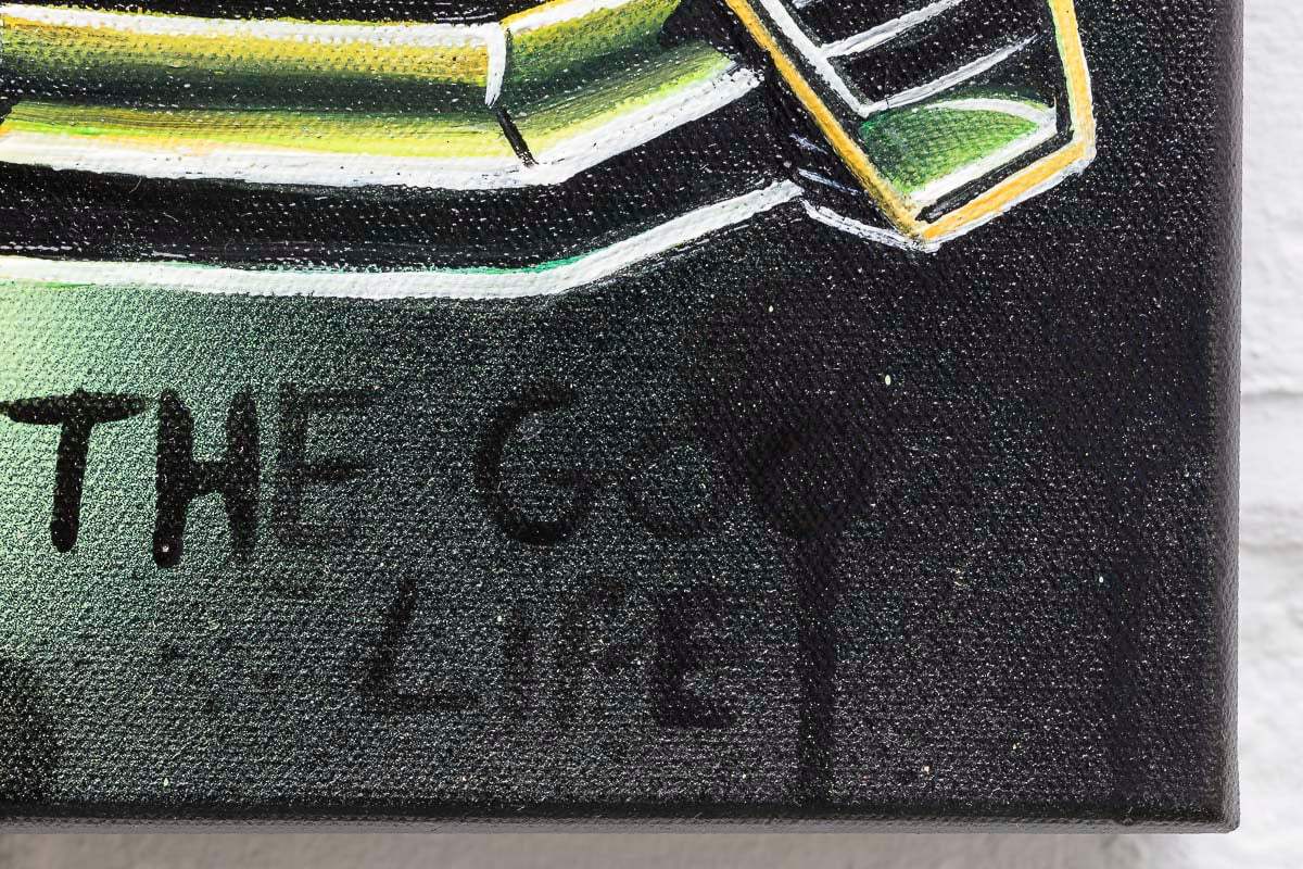 Life Moves Fast - Original by artist Becky Smith - Wyecliffe Galleries