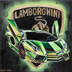 Life Moves Fast - Original by artist Becky Smith - Wyecliffe Galleries