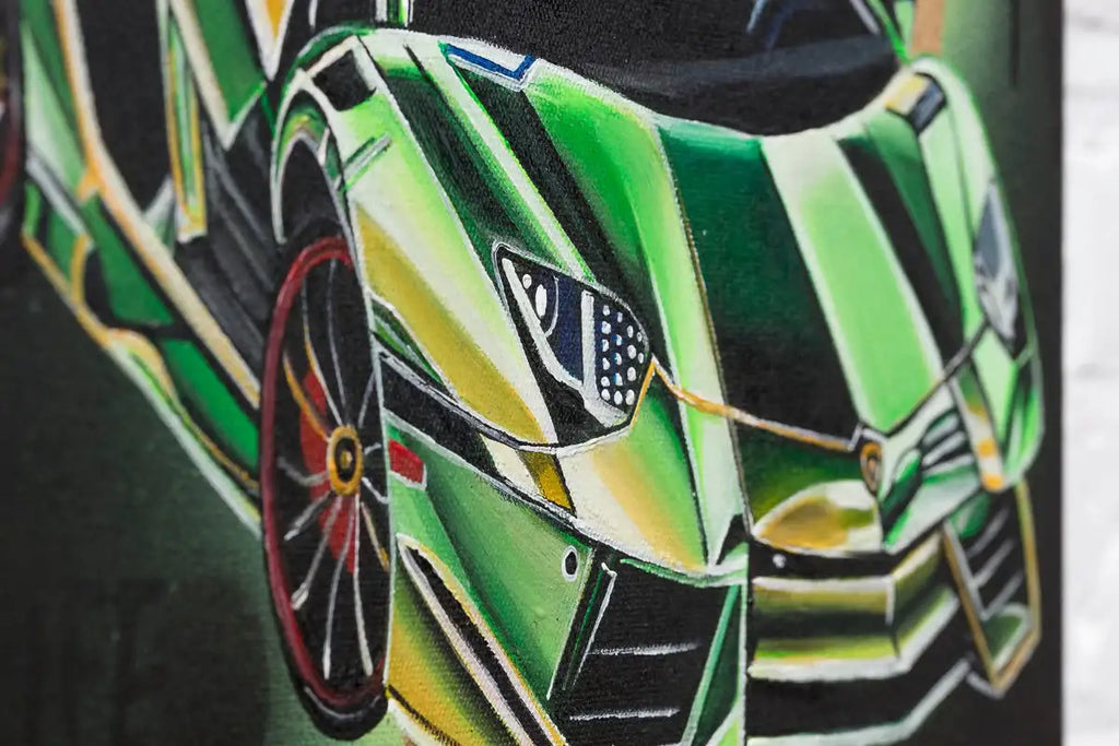 Life Moves Fast - Original by artist Becky Smith - Wyecliffe Galleries