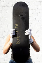 Life On Deck - Original Skate Deck - SOLD by artist Becky Smith - Wyecliffe Galleries