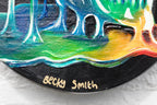 Life On Deck - Original Skate Deck - SOLD by artist Becky Smith - Wyecliffe Galleries