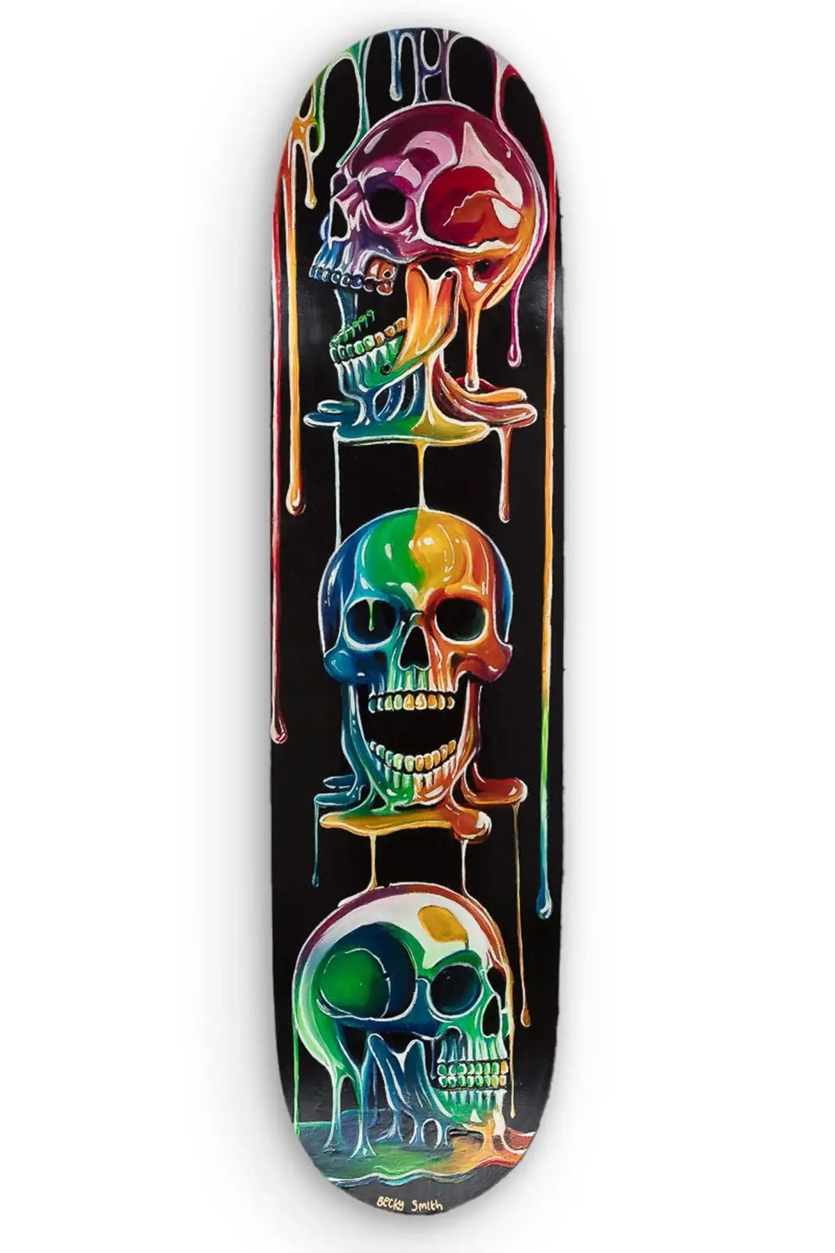 Life On Deck - Original Skate Deck - SOLD by artist Becky Smith - Wyecliffe Galleries