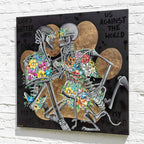 Life's Better With A Dog - Original - SOLD by artist Becky Smith - Wyecliffe Galleries