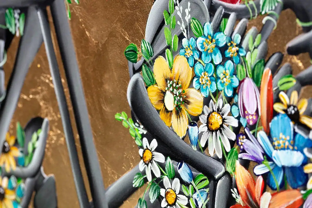 Life's Better With A Dog - Original - SOLD by artist Becky Smith - Wyecliffe Galleries