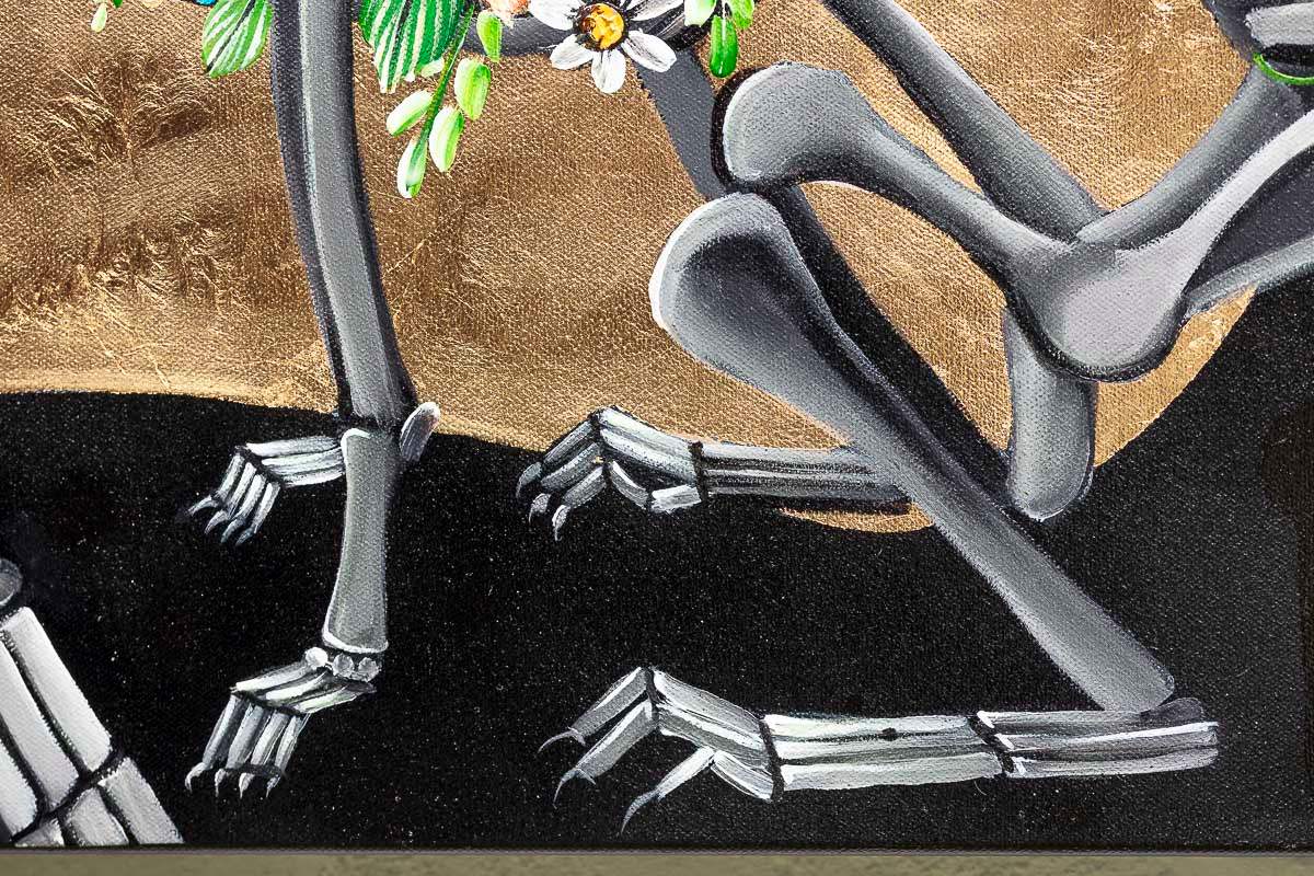 Life's Better With A Dog - Original - SOLD by artist Becky Smith - Wyecliffe Galleries