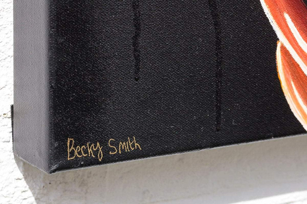 Life's More Colourful With You - Original - SOLD by artist Becky Smith - Wyecliffe Galleries