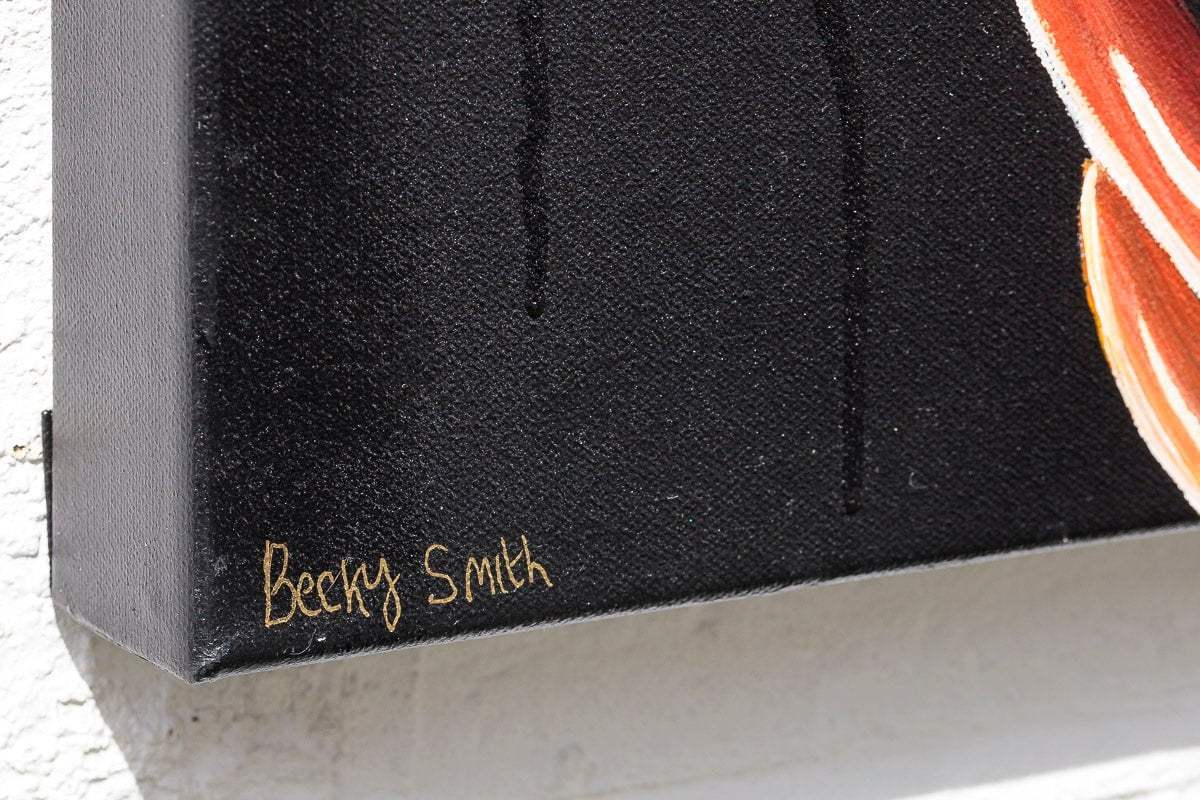 Life's More Colourful With You - Original - SOLD by artist Becky Smith - Wyecliffe Galleries